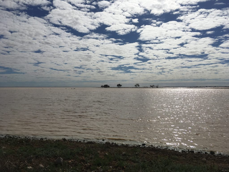 Illustration for article titled AWOL Around Australia... The Flooded Desert